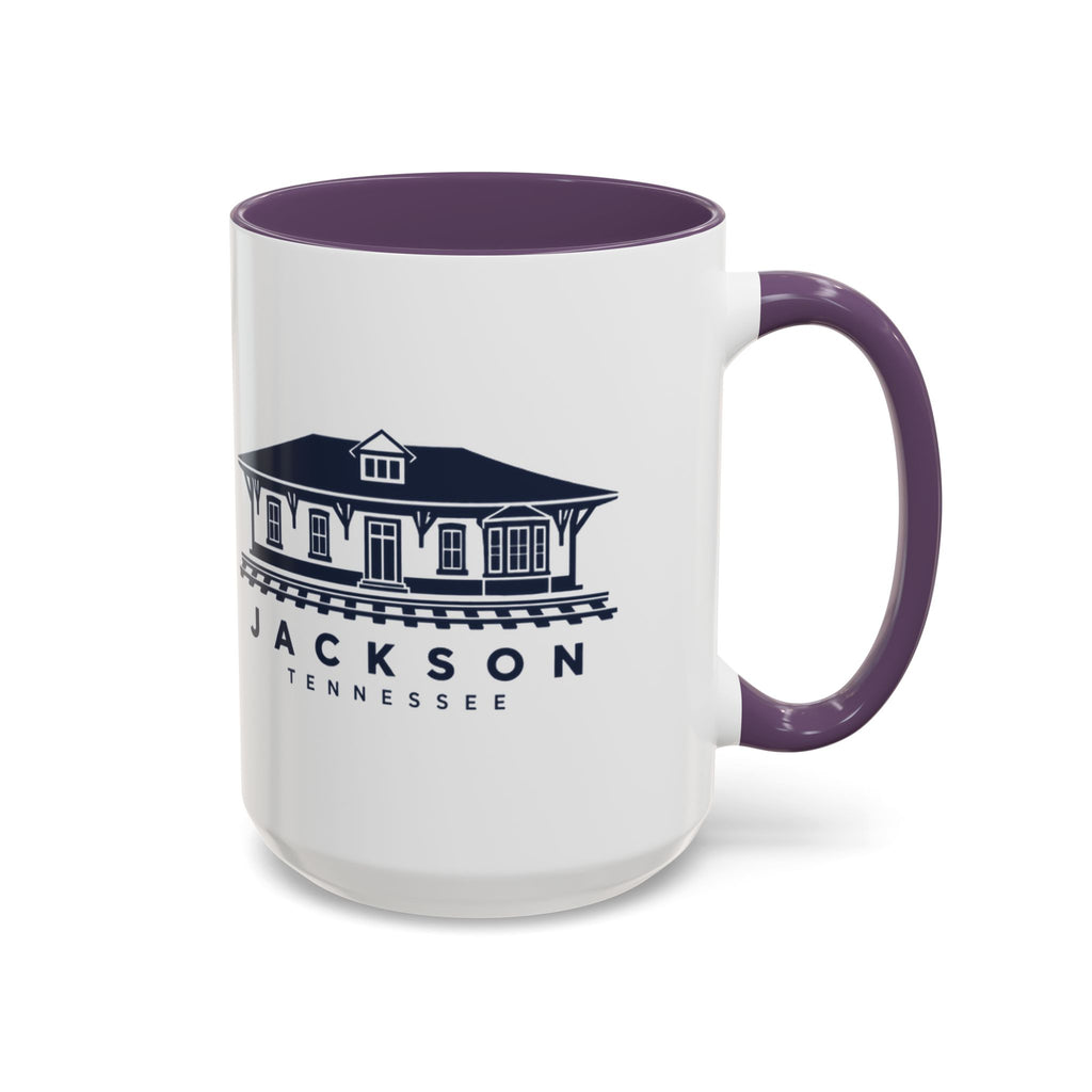 Jackson Train Depot Accent Mug