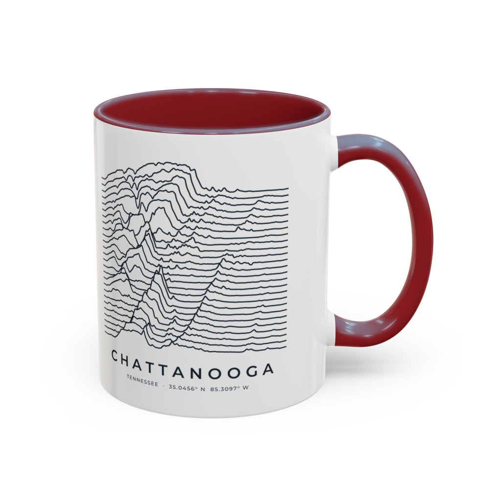 Chattanooga Ridgeline Accent Mug