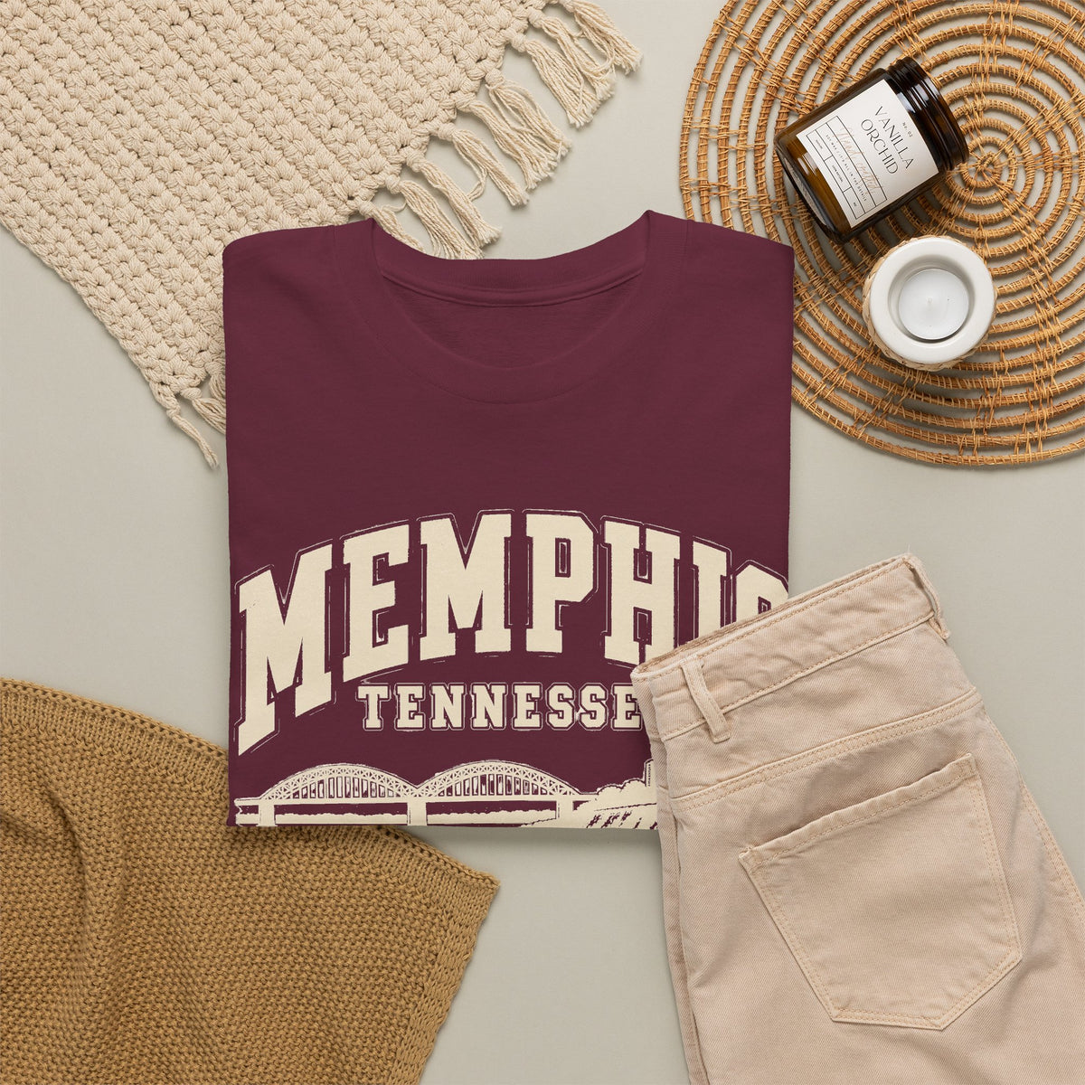 Memphis Vintage Varsity T-Shirt