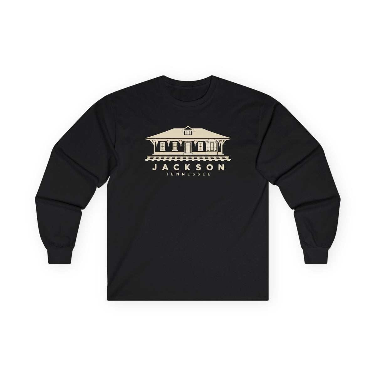 Jackson Train Depot Long Sleeve T-Shirt