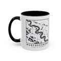 Murfreesboro Topo Map Accent Mug