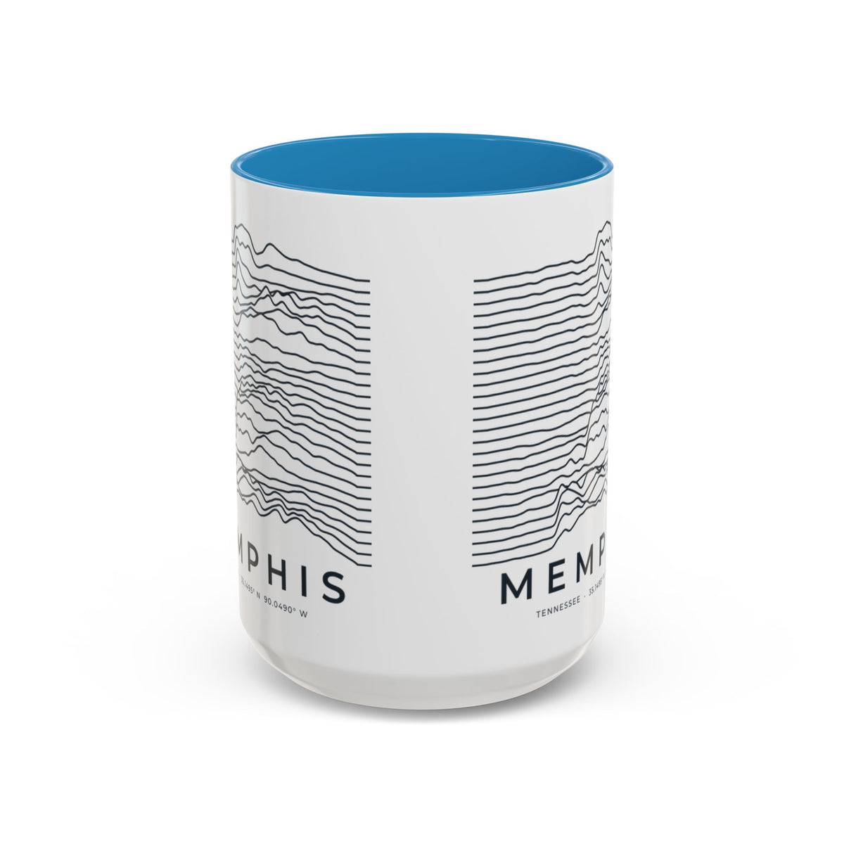 Memphis Ridgeline Accent Mug