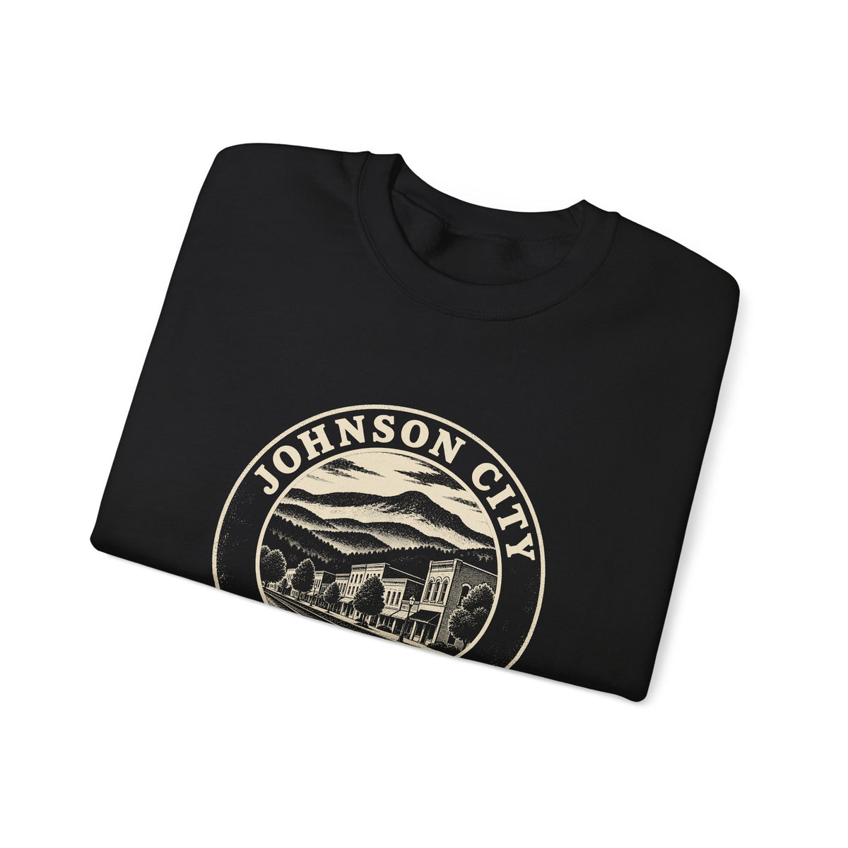 Johnson City Park Badge Crewneck Sweatshirt