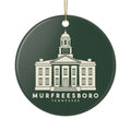 Murfreesboro Rutherford County Courthouse Ornament (Forest Green)