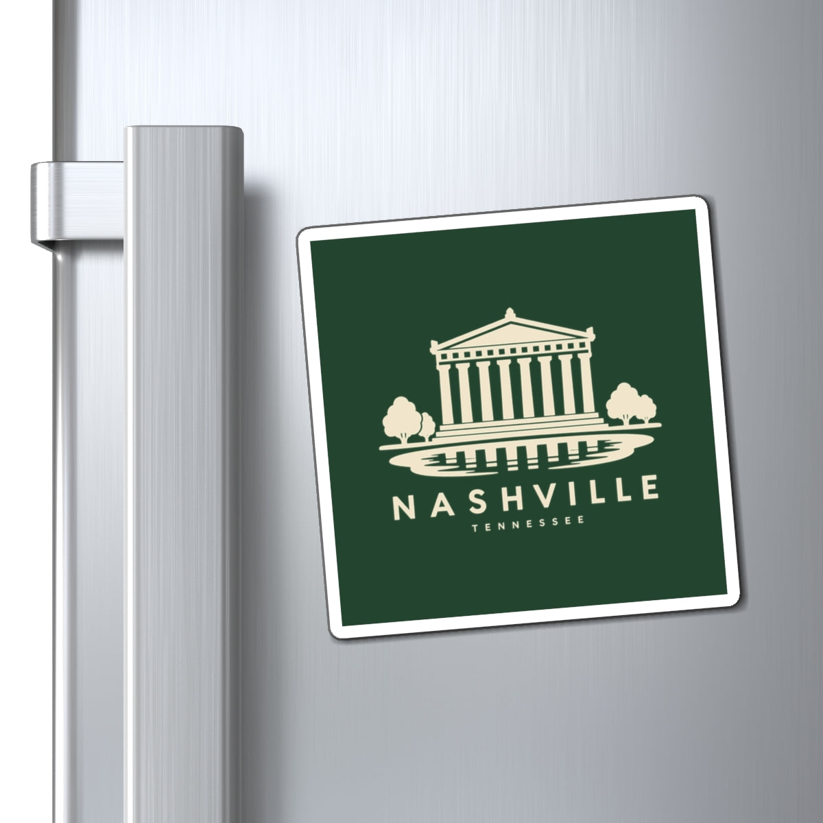 Nashville Parthenon Magnet (Forest Green)