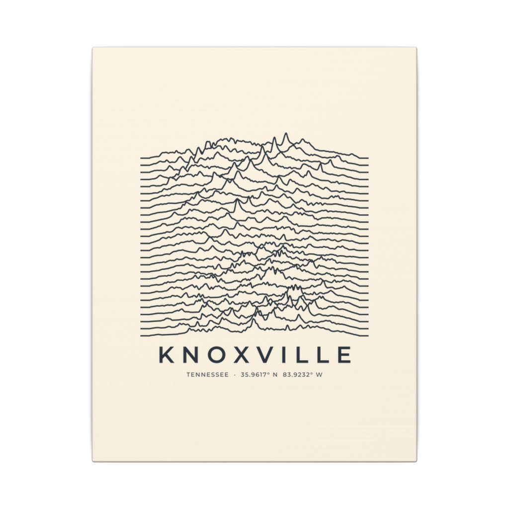 Knoxville Ridgeline Canvas Print