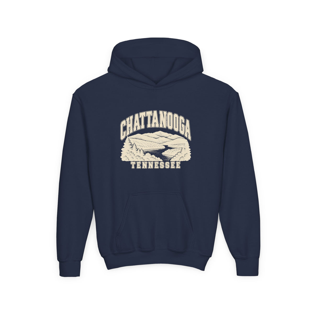 Chattanooga Vintage Varsity Kids Hoodie