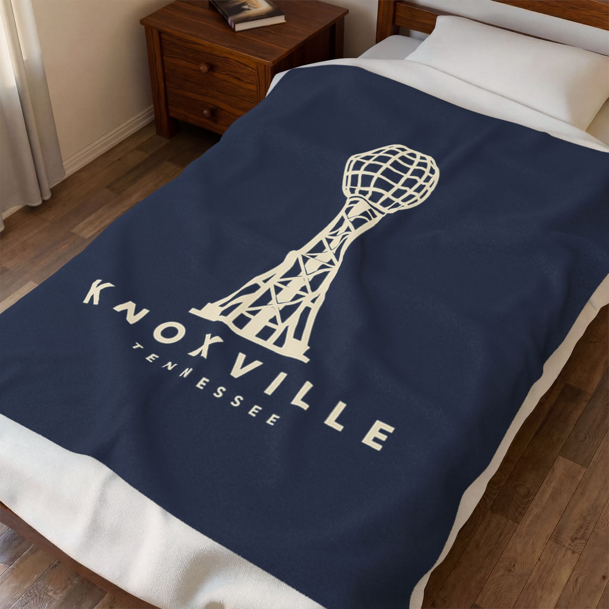 Knoxville Sunsphere Blanket (Navy)