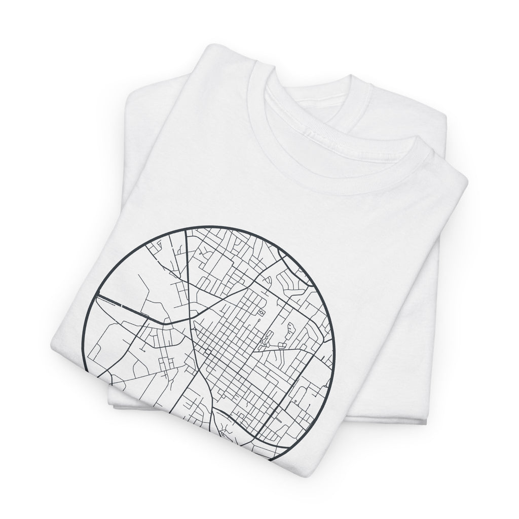 Murfreesboro Street Map T-Shirt