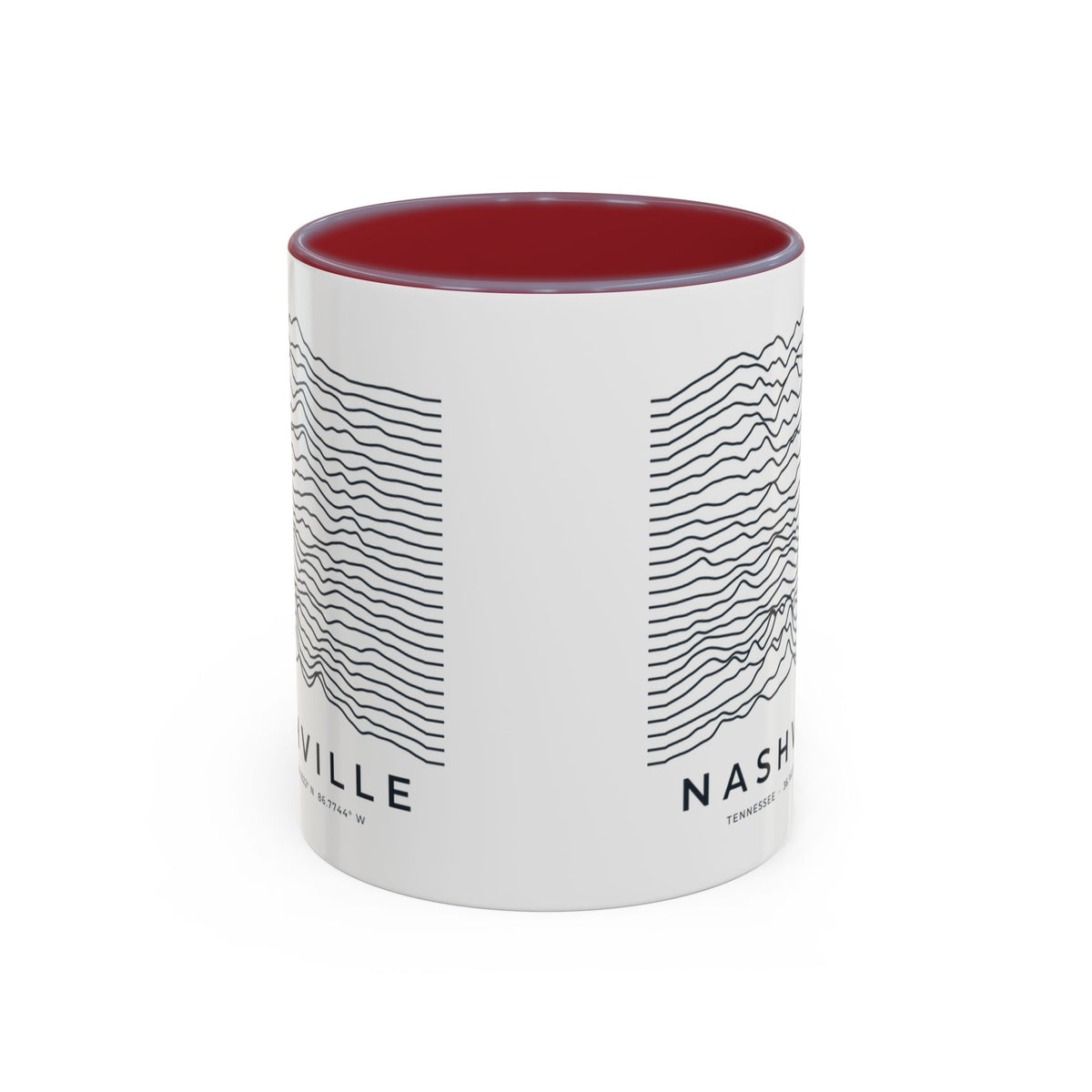 Nashville Ridgeline Accent Mug