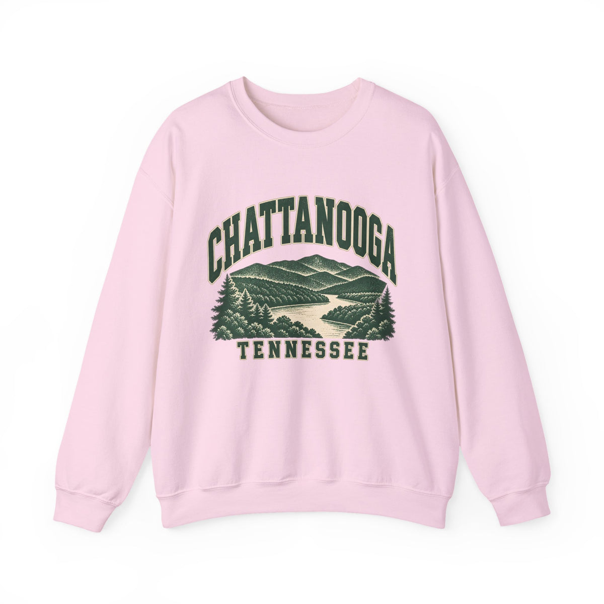 Chattanooga Vintage Varsity Crewneck Sweatshirt