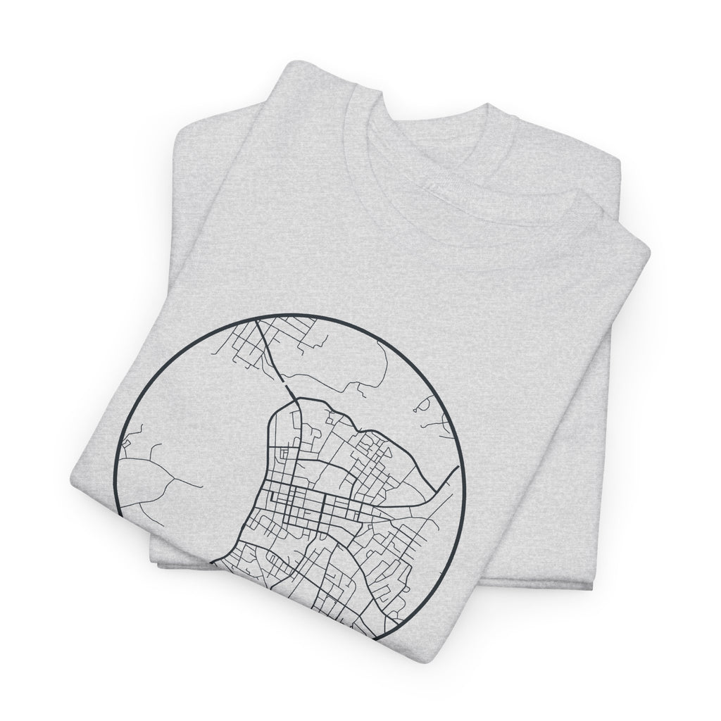 Clarksville Street Map T-Shirt