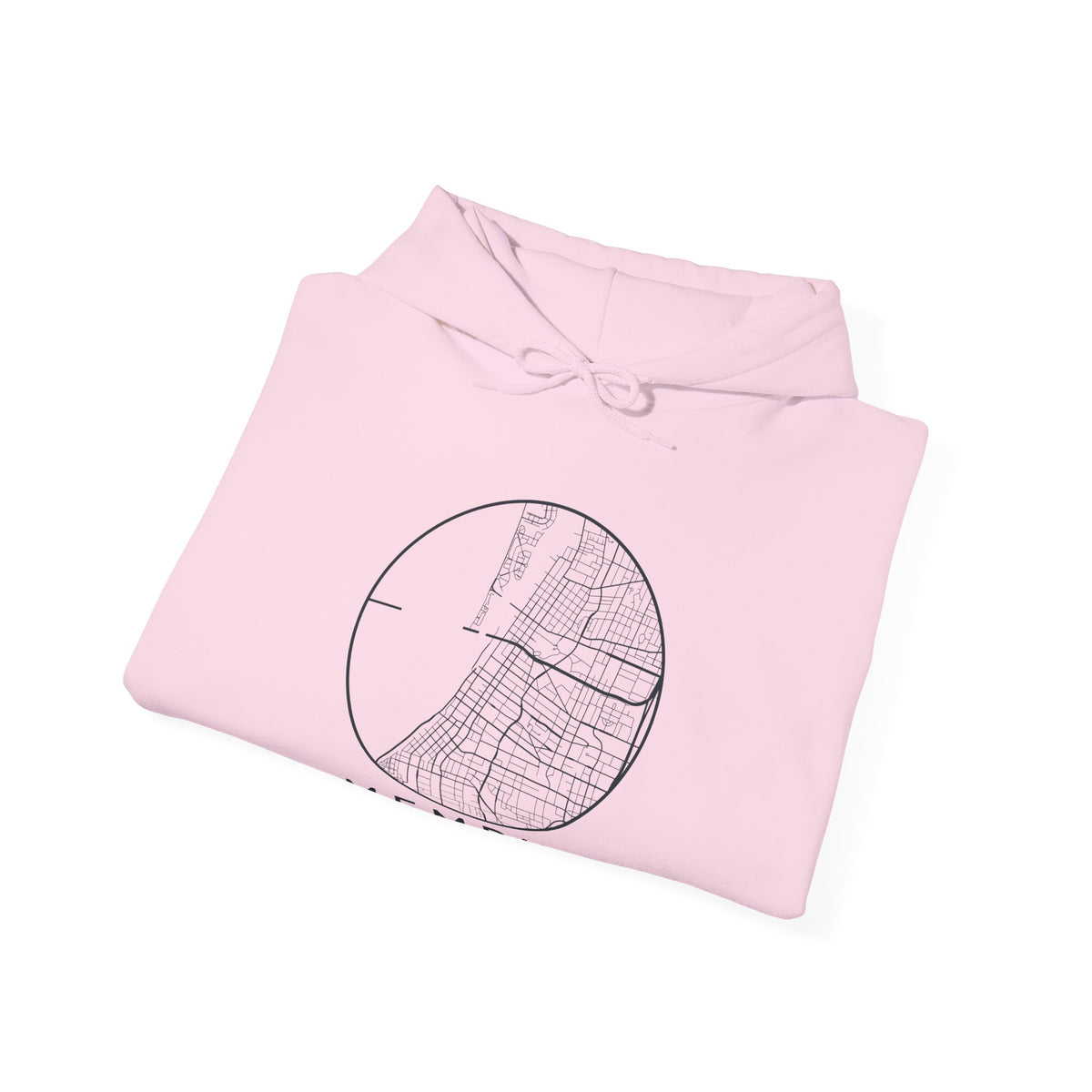 Memphis Street Map Hoodie