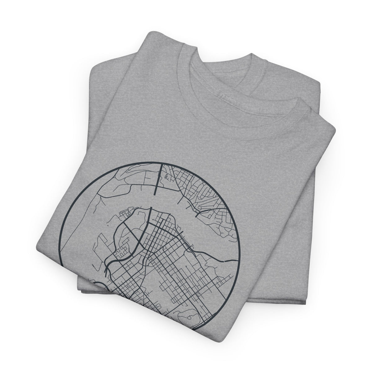 Chattanooga Street Map T-Shirt