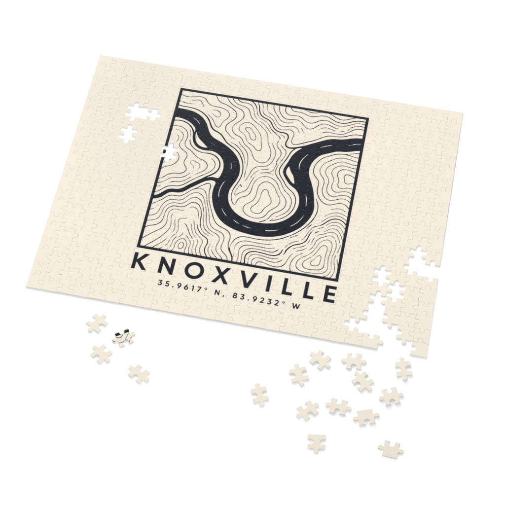Knoxville Topo Map Puzzle