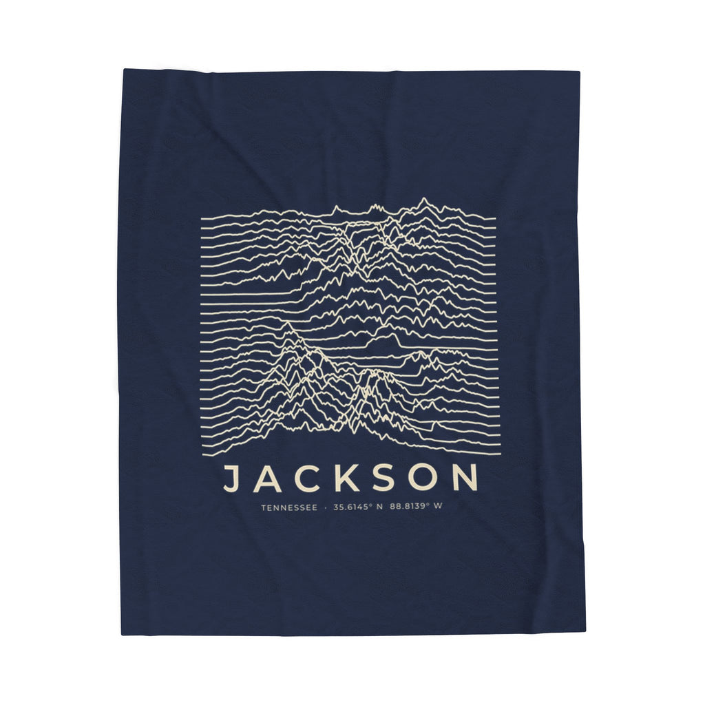 Jackson Ridgeline Blanket (Navy)