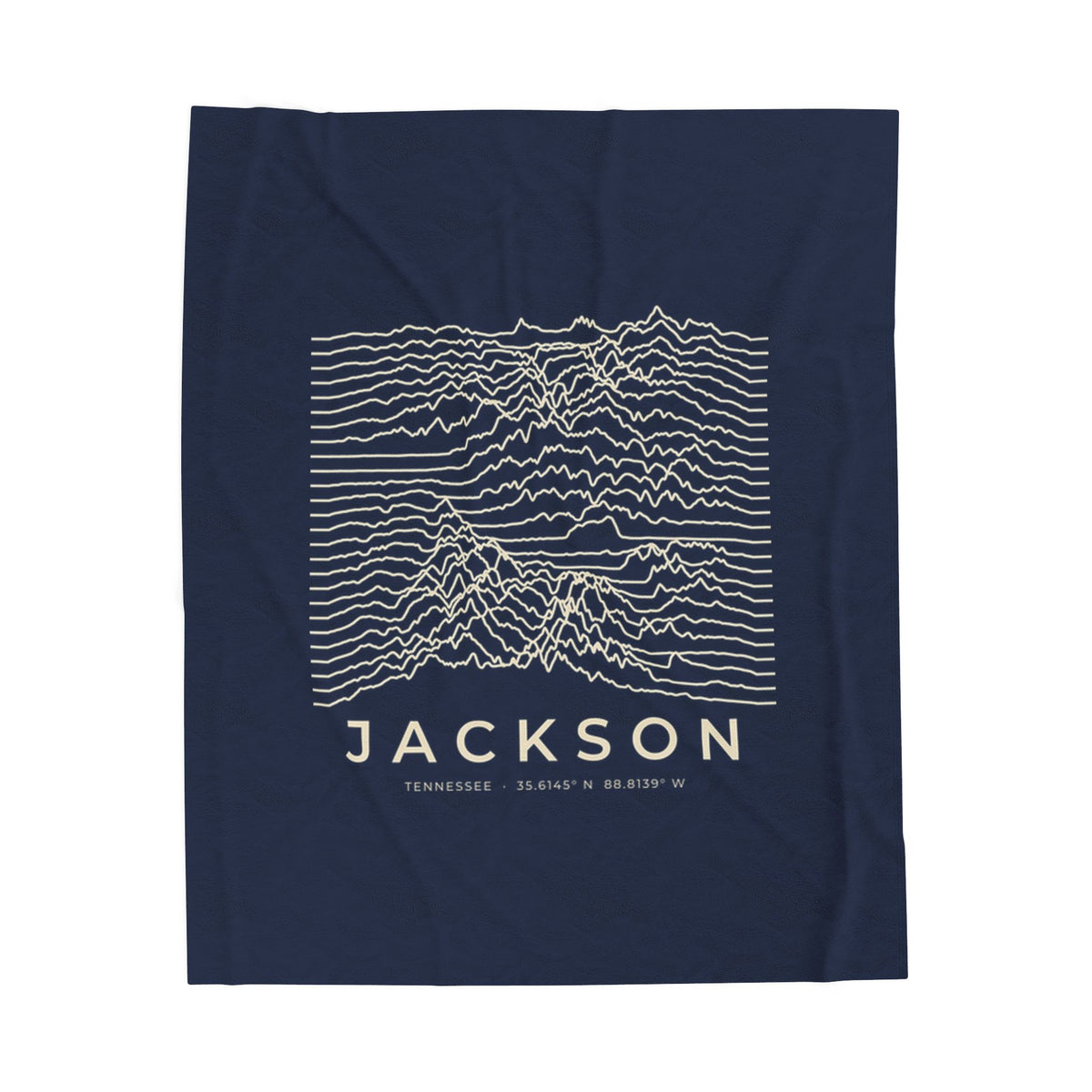 Jackson Ridgeline Blanket (Navy)