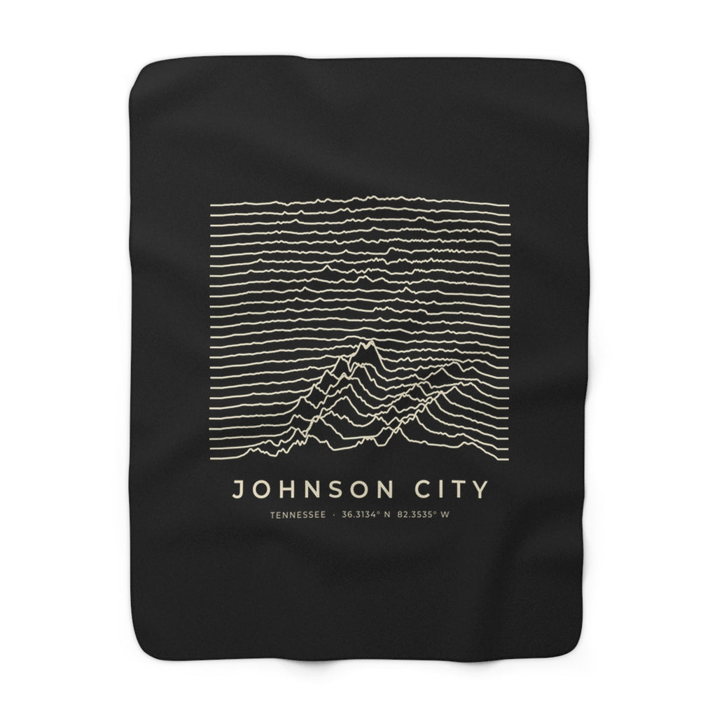 Johnson City Ridgeline Sherpa Blanket (Black)