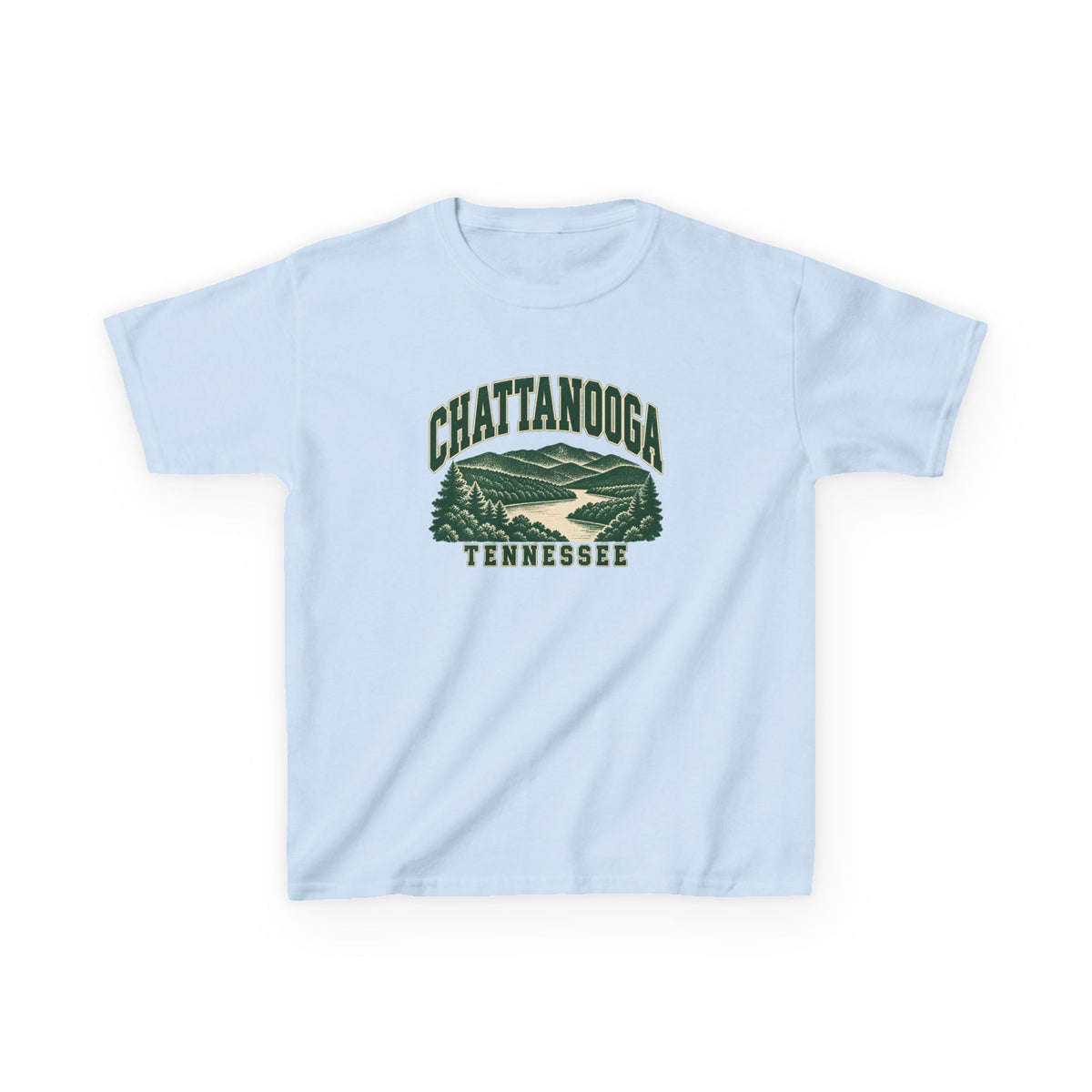 Chattanooga Vintage Varsity Kids T-Shirt