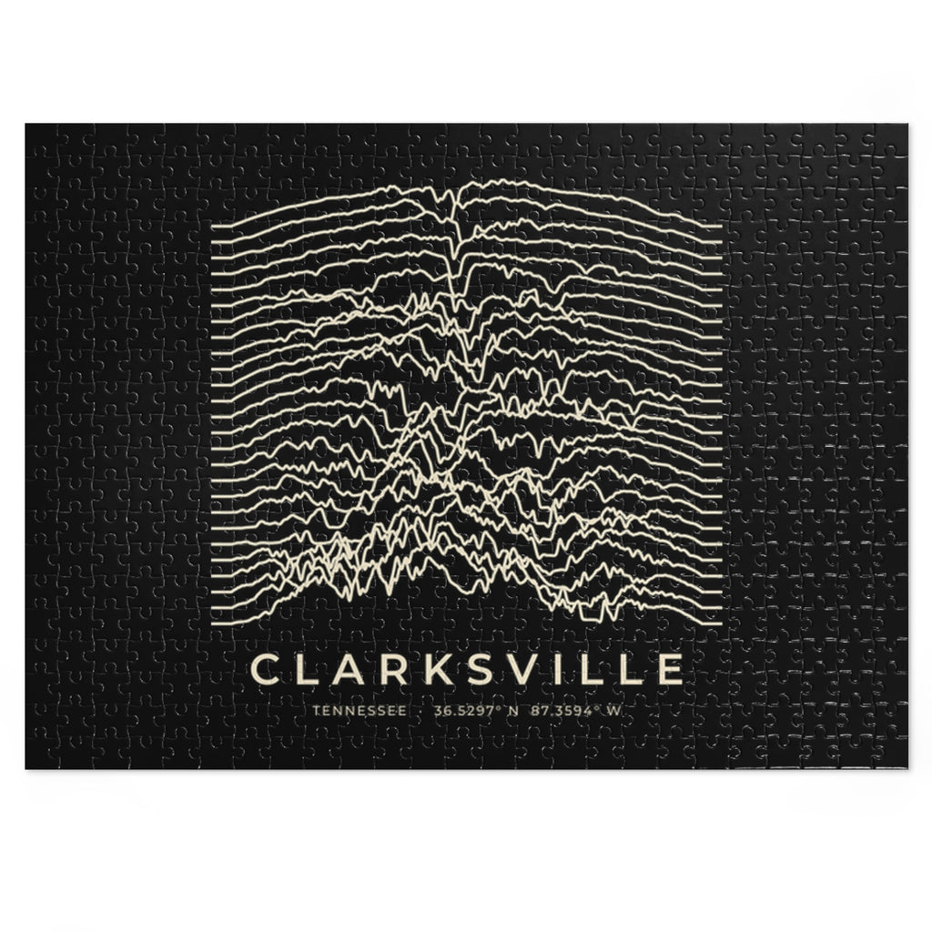 Clarksville Ridgeline Puzzle (Black)