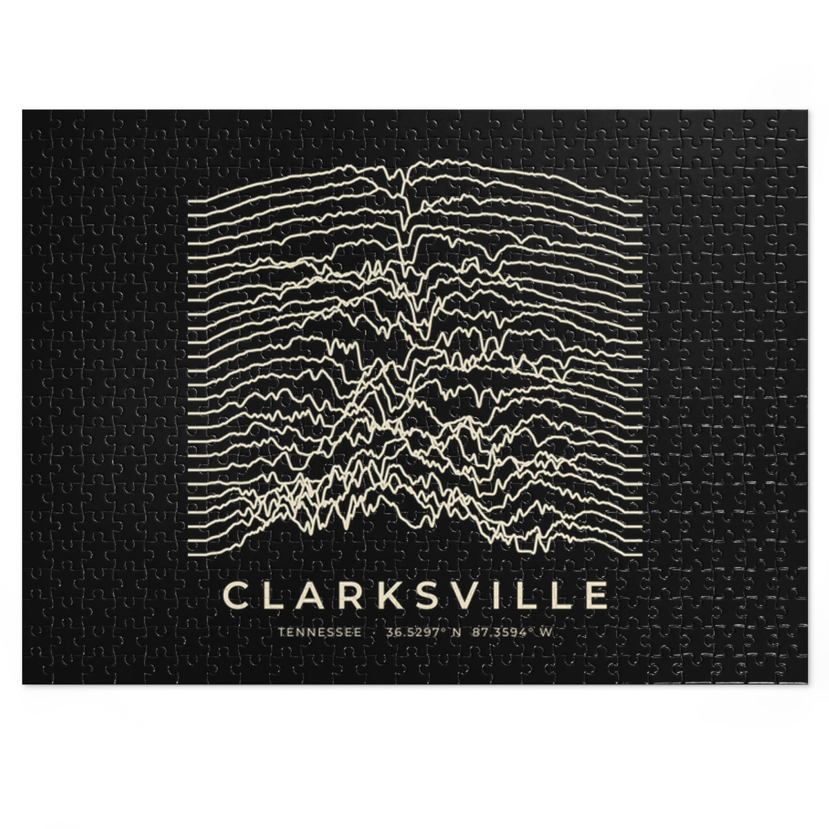 Clarksville Ridgeline Puzzle (Black)