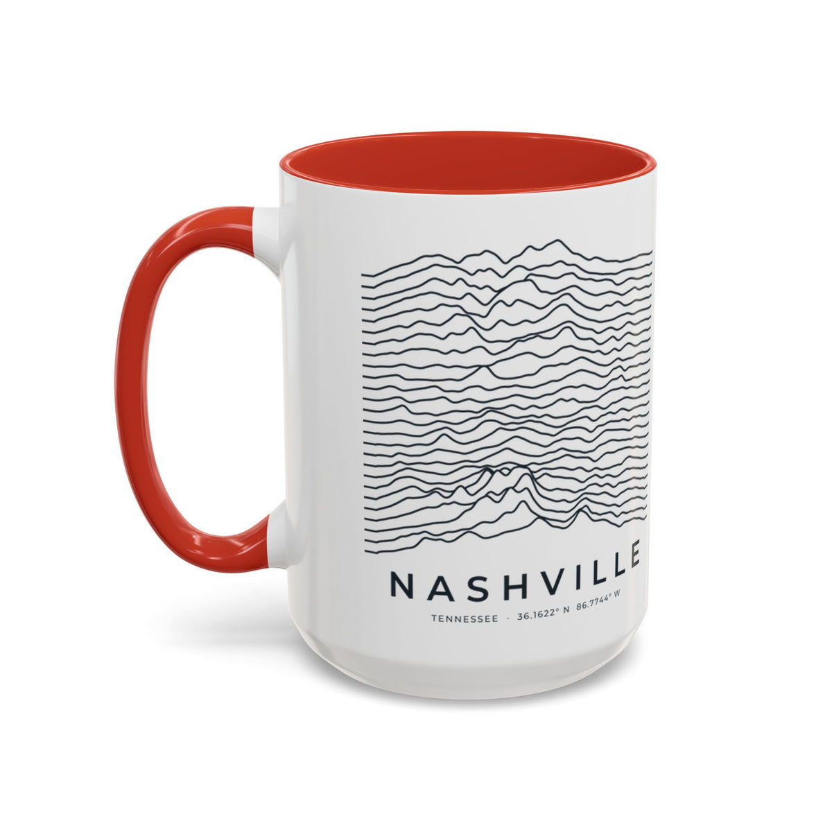 Nashville Ridgeline Accent Mug