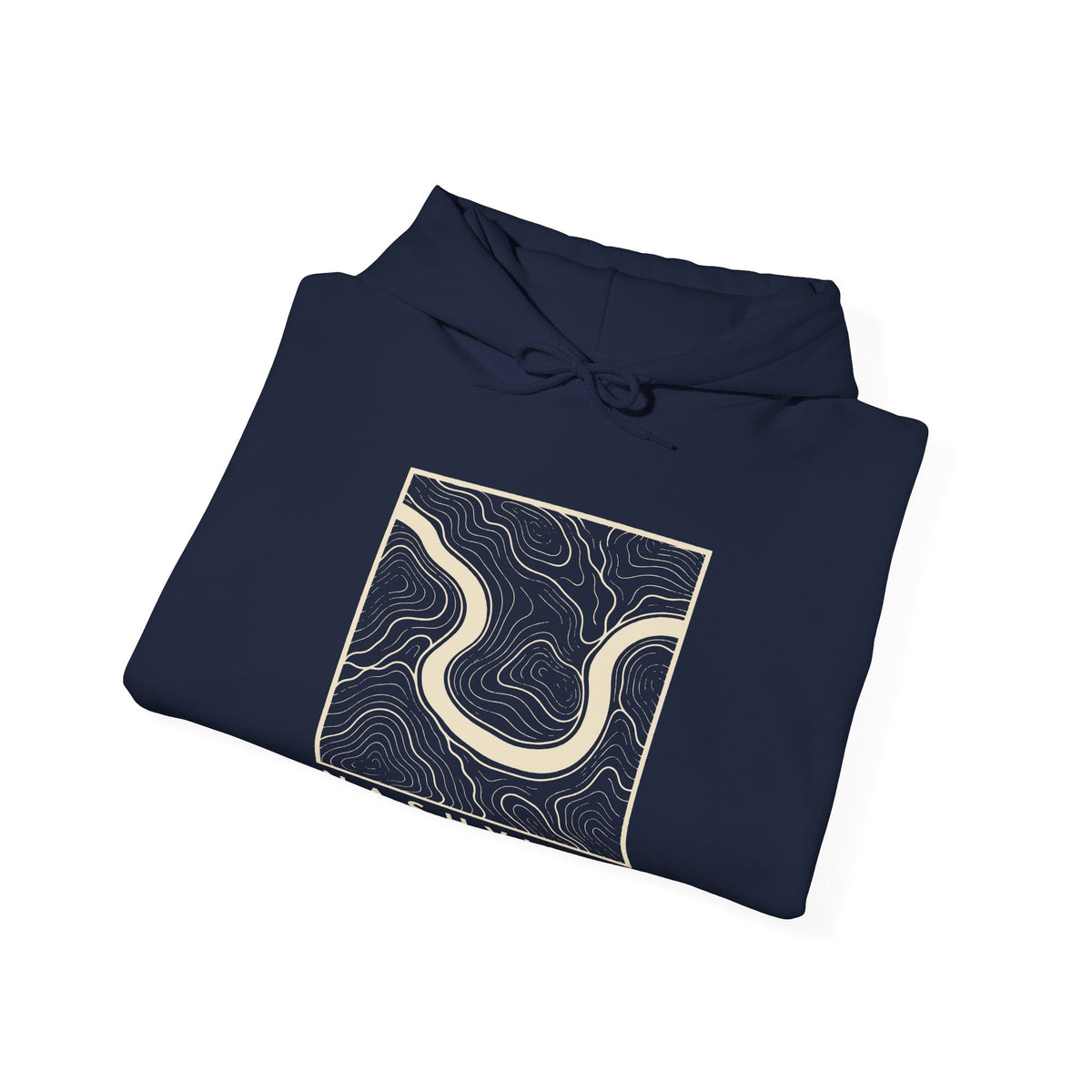 Nashville Topo Map Hoodie