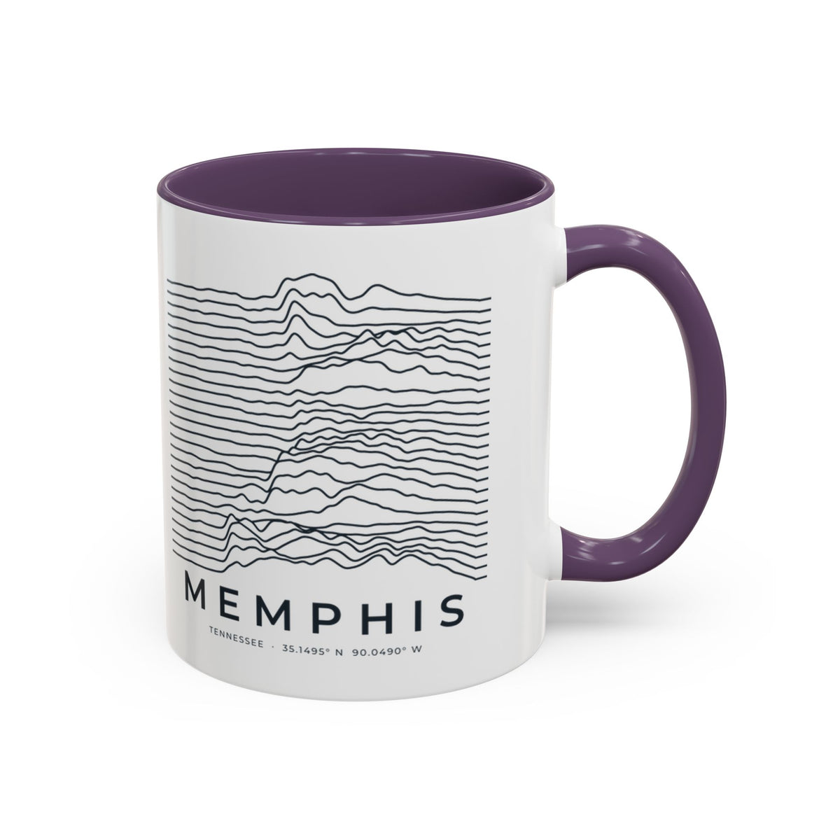 Memphis Ridgeline Accent Mug