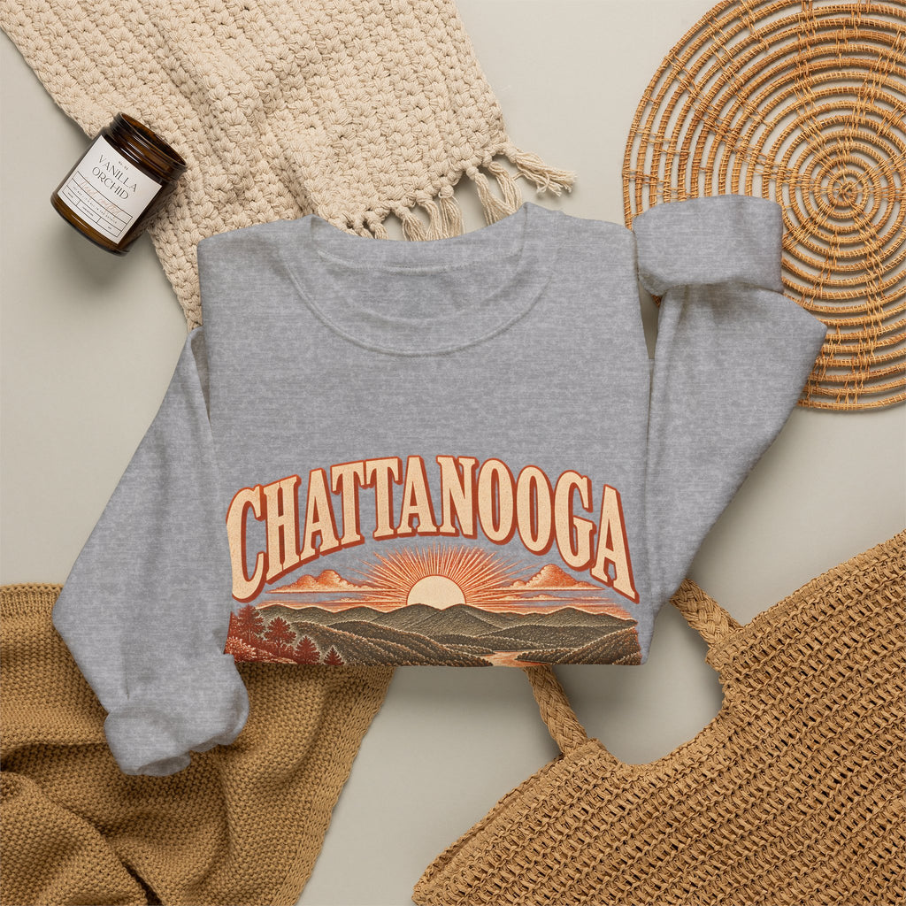 Chattanooga Engraved Valley Crewneck Sweatshirt