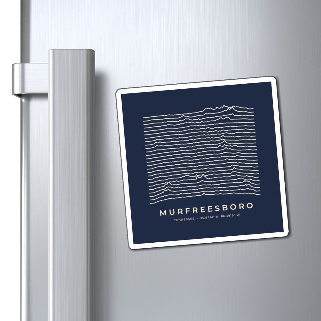 Murfreesboro Ridgeline Magnet (Navy)