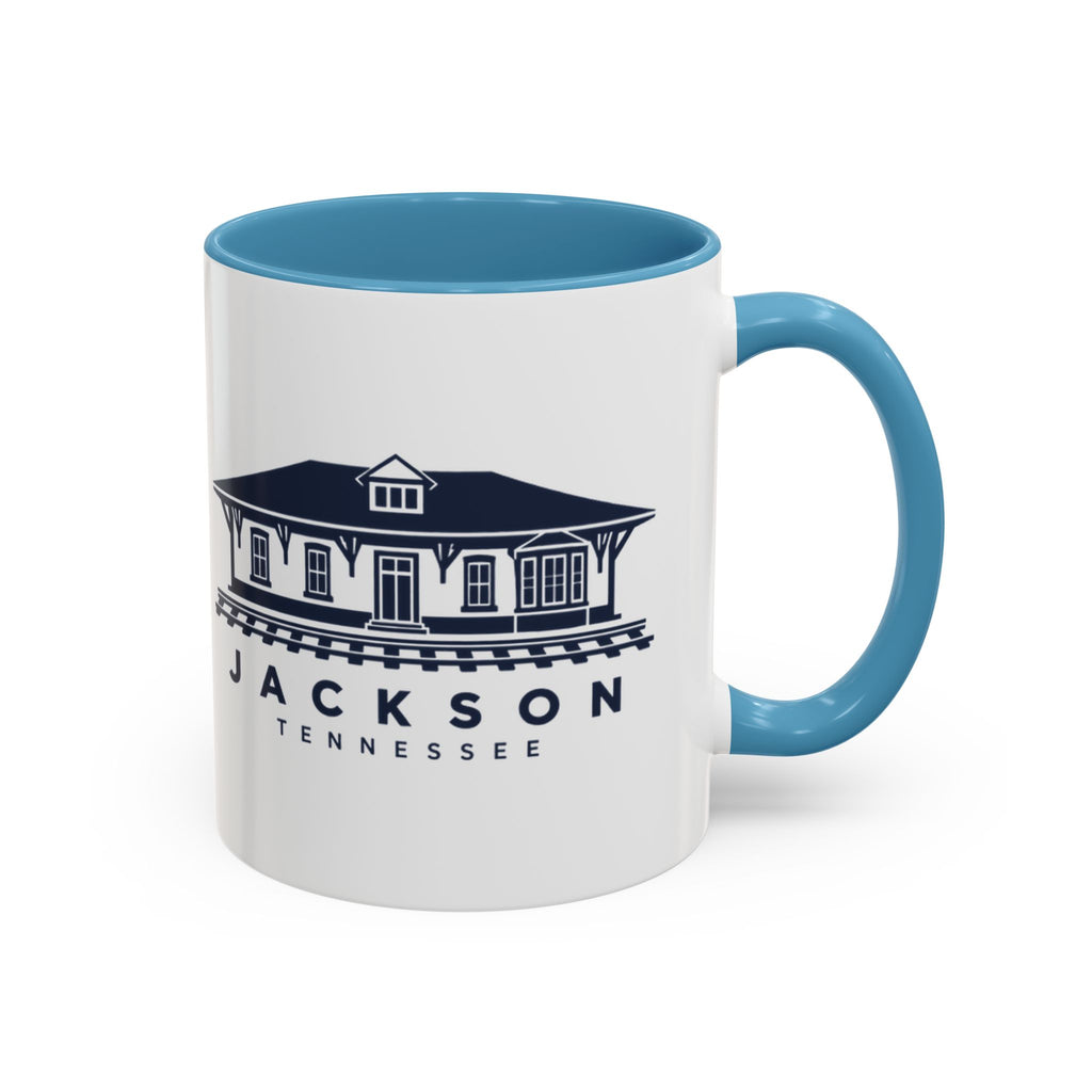 Jackson Train Depot Accent Mug