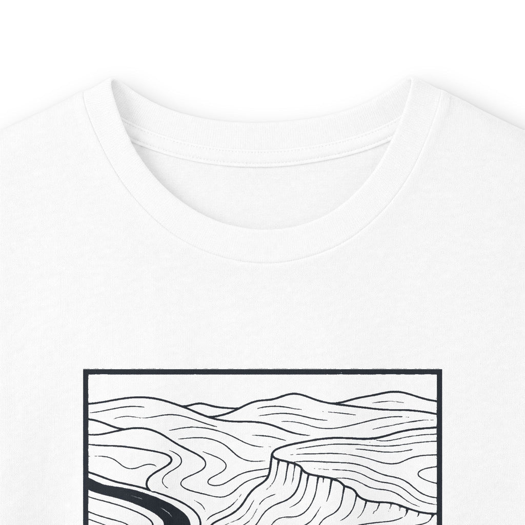 Clarksville Topo Map Long Sleeve T-Shirt