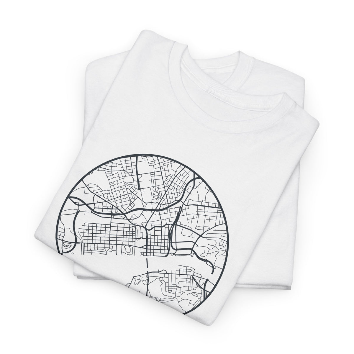 Knoxville Street Map T-Shirt