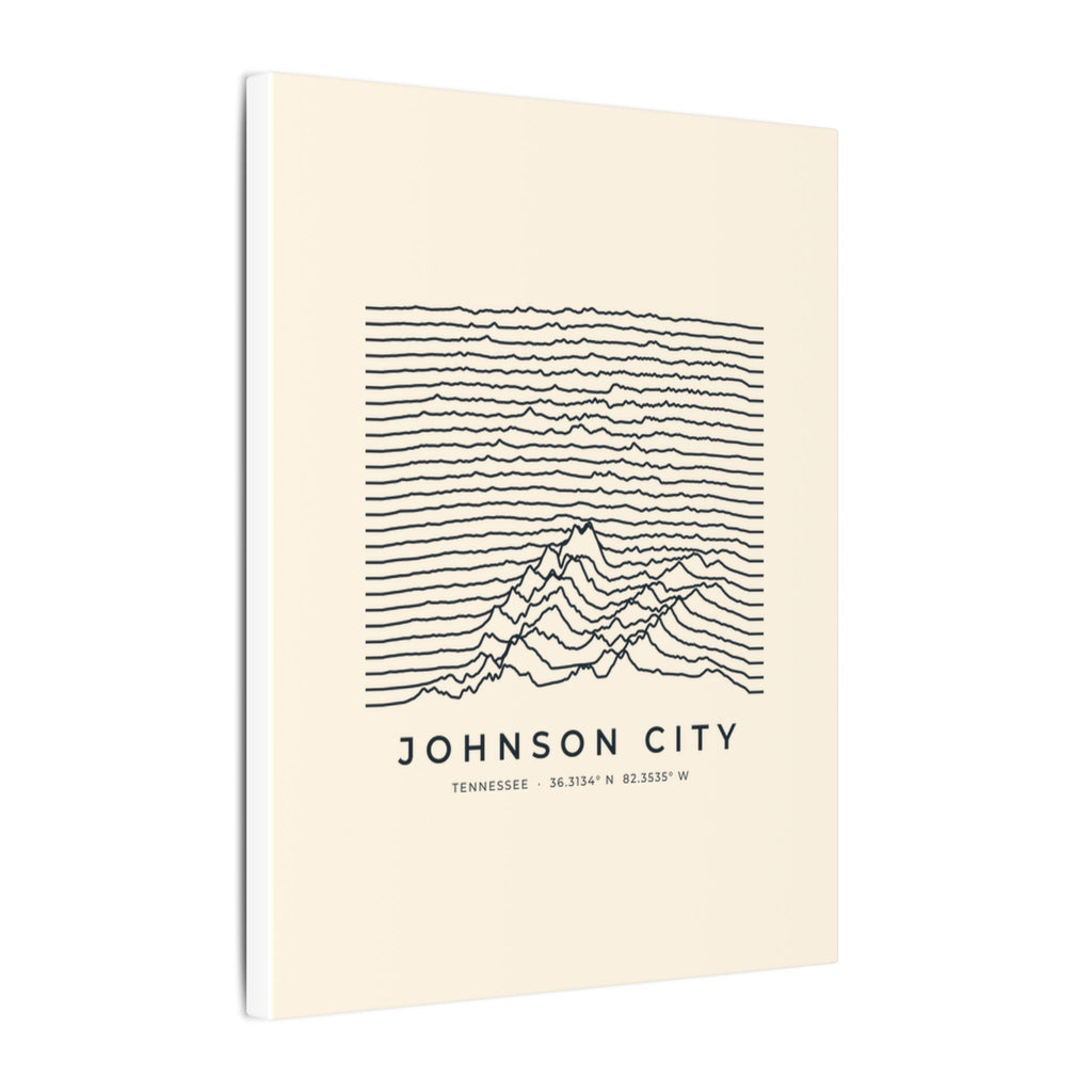 Johnson City Ridgeline Canvas Print