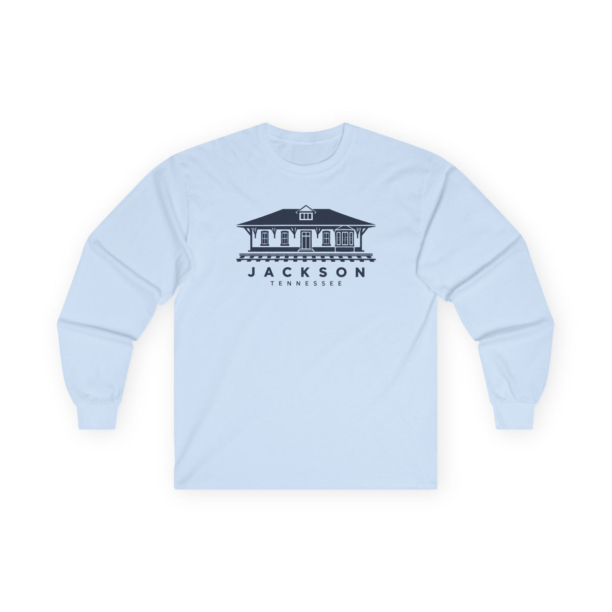 Jackson Train Depot Long Sleeve T-Shirt