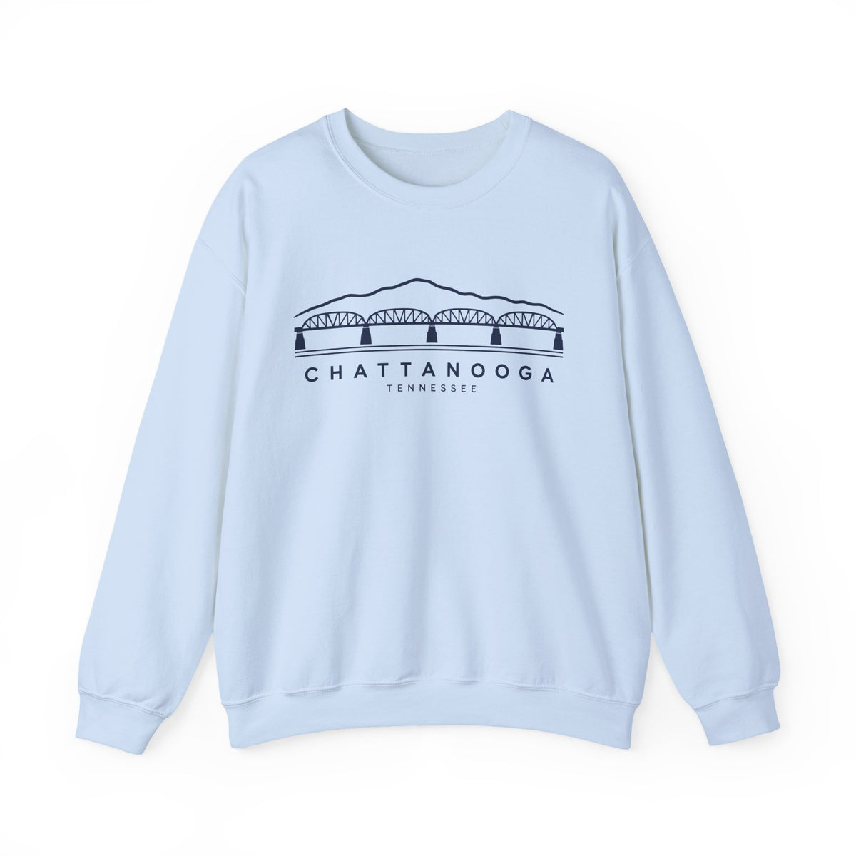 Chattanooga Walnut Street Bridge Crewneck Sweatshirt