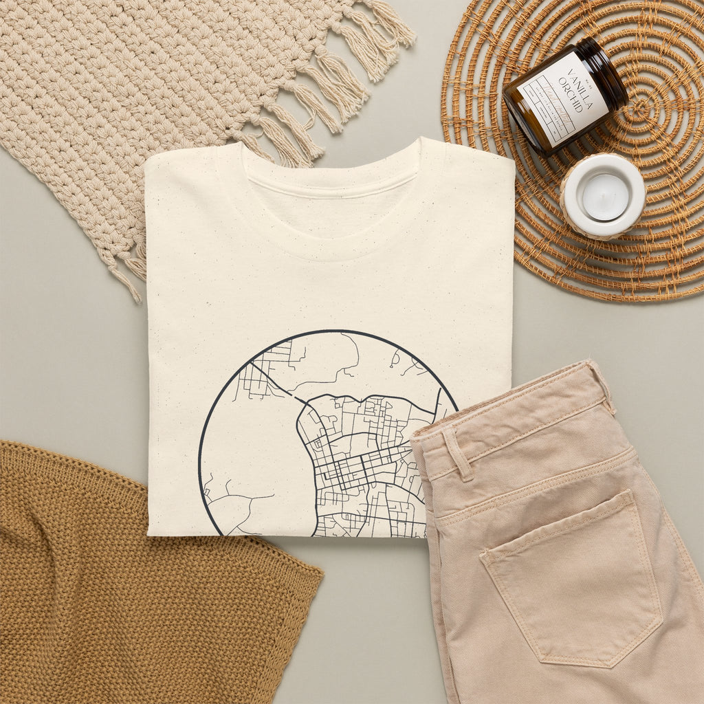 Clarksville Street Map T-Shirt