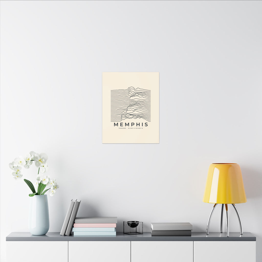 Memphis Ridgeline Canvas Print