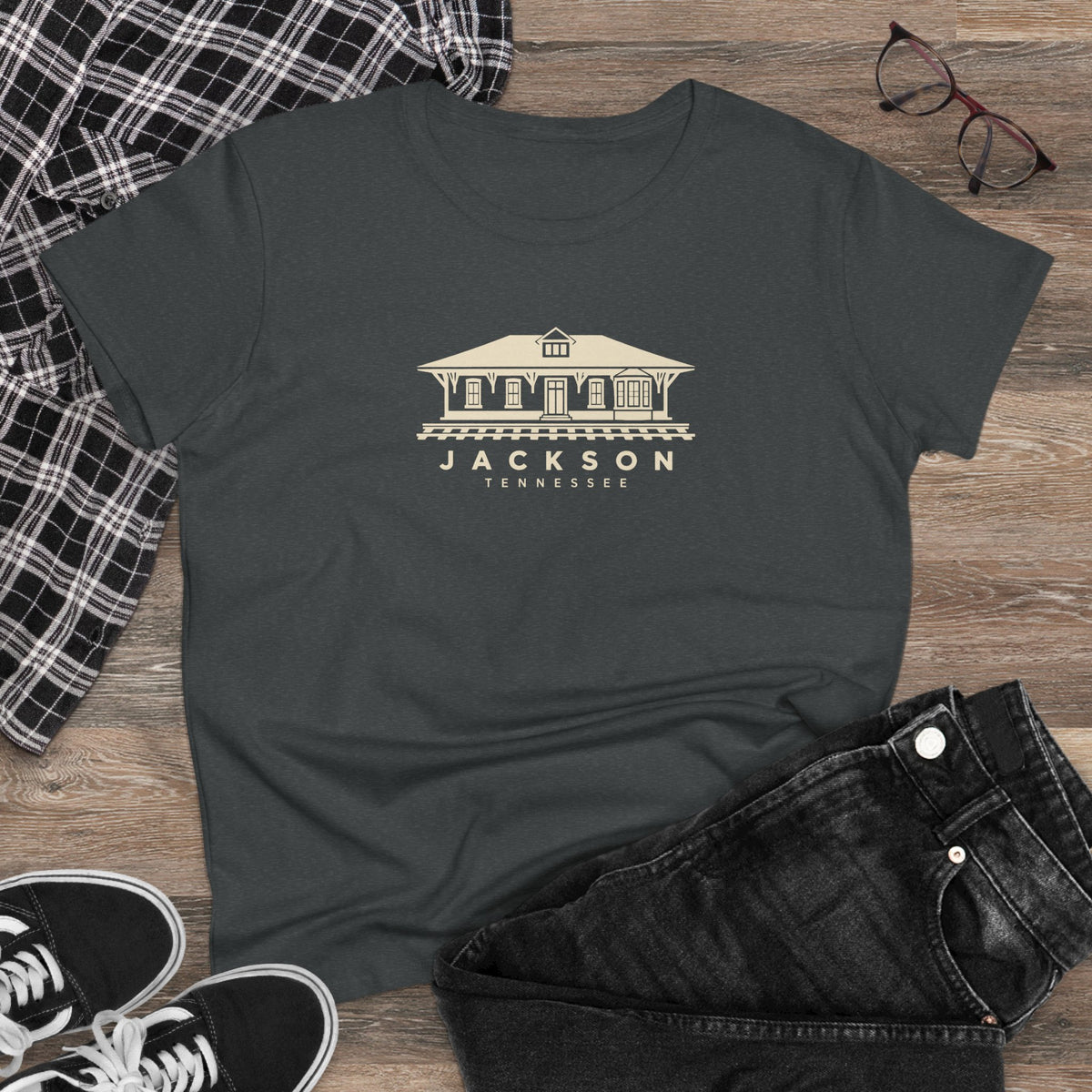 Jackson Train Depot Women's T-Shirt