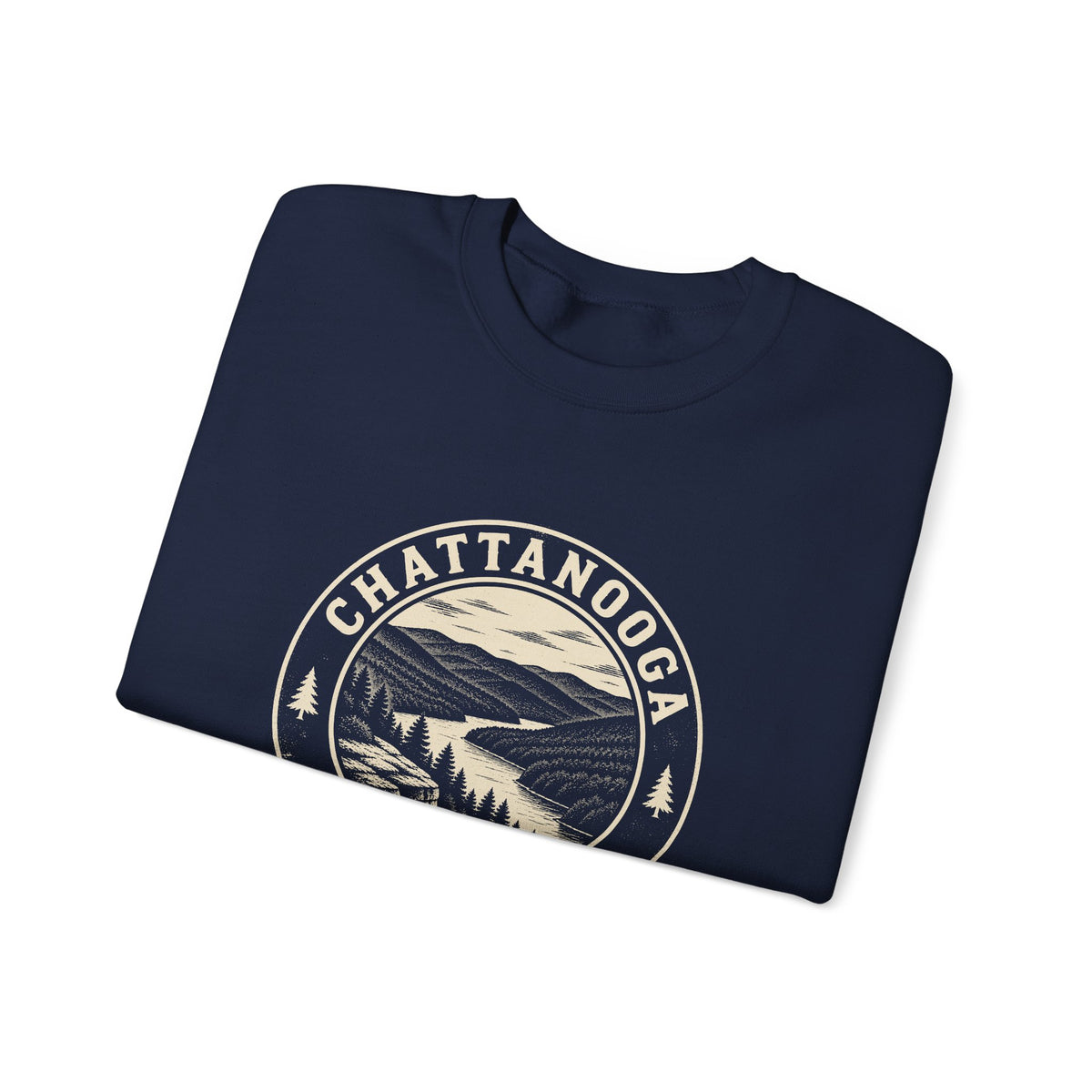 Chattanooga Park Badge Crewneck Sweatshirt