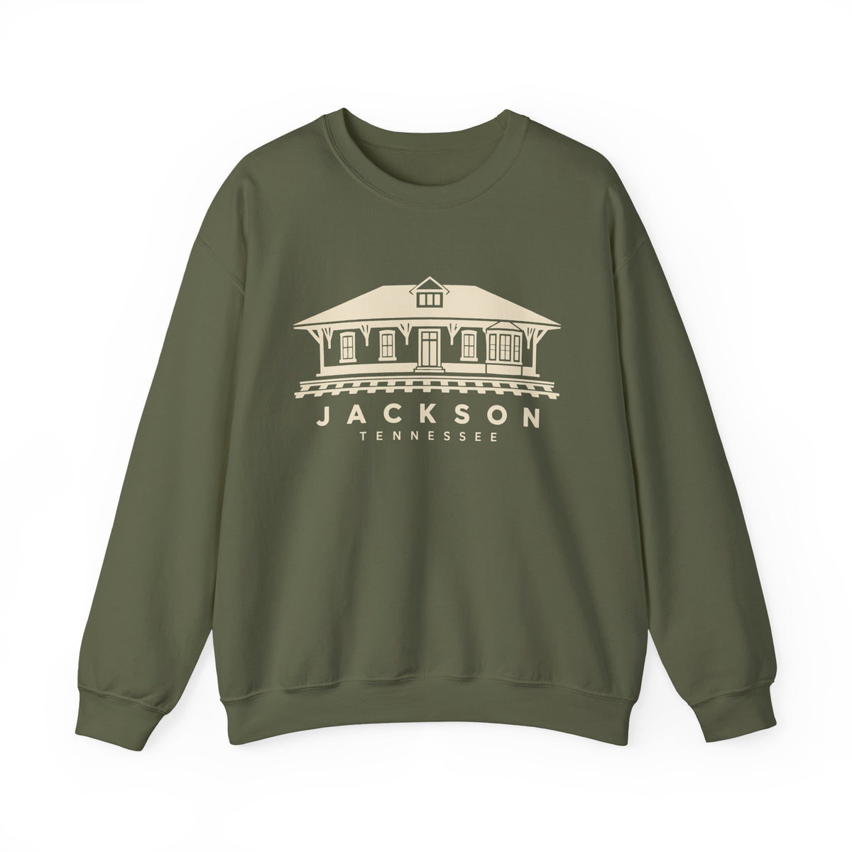 Jackson Train Depot Crewneck Sweatshirt