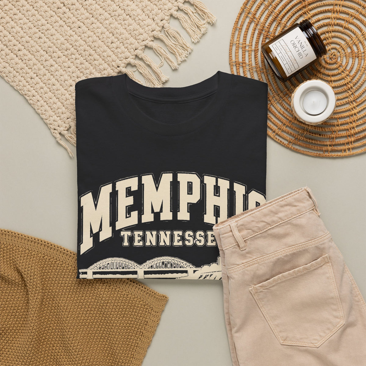 Memphis Vintage Varsity T-Shirt