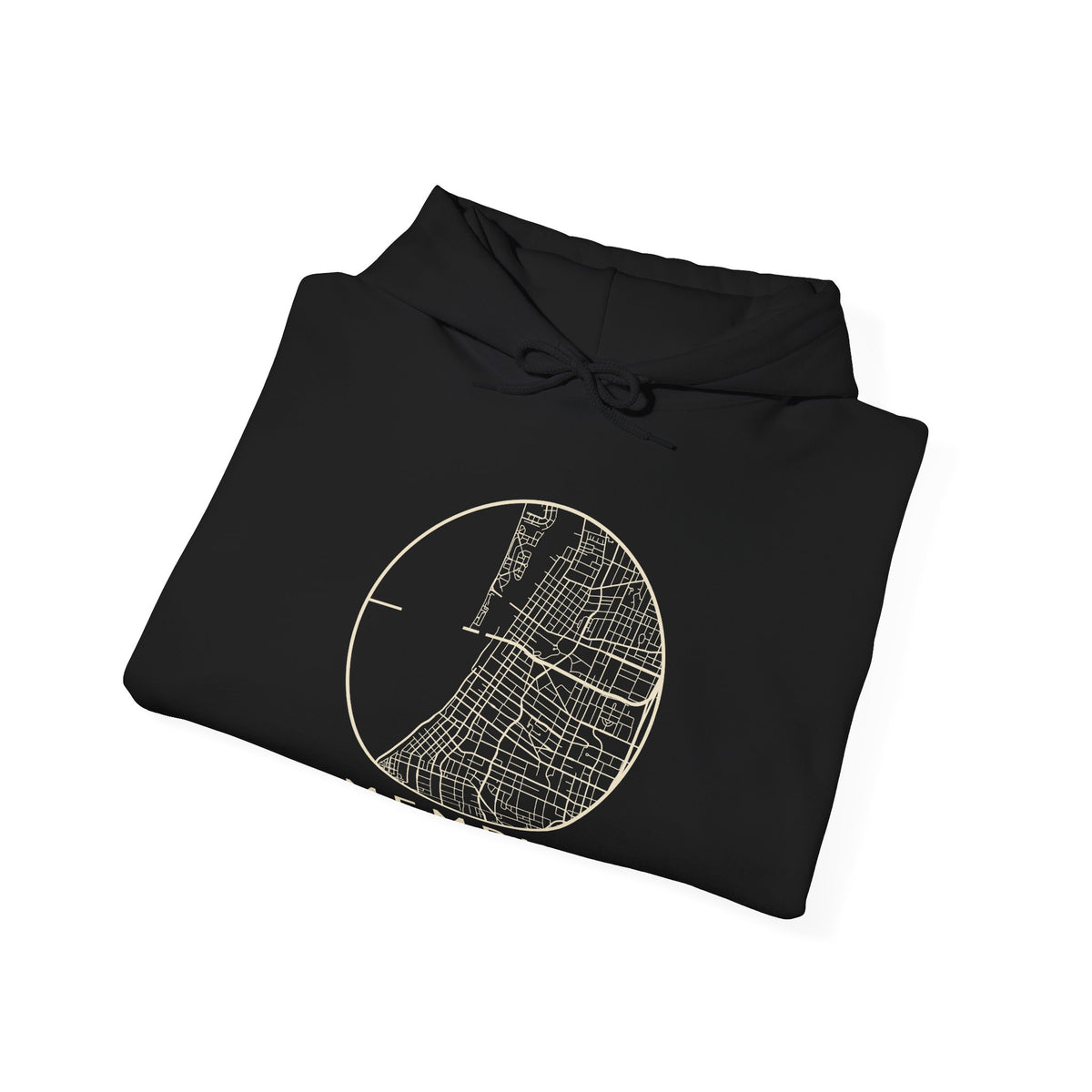 Memphis Street Map Hoodie