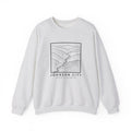 Johnson City Topo Map Crewneck Sweatshirt