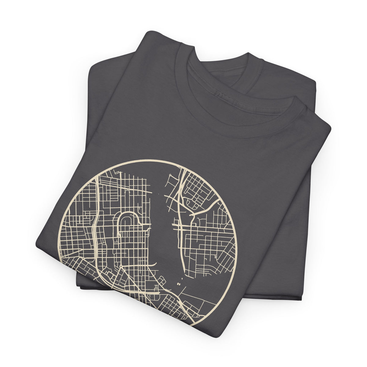 Nashville Street Map T-Shirt