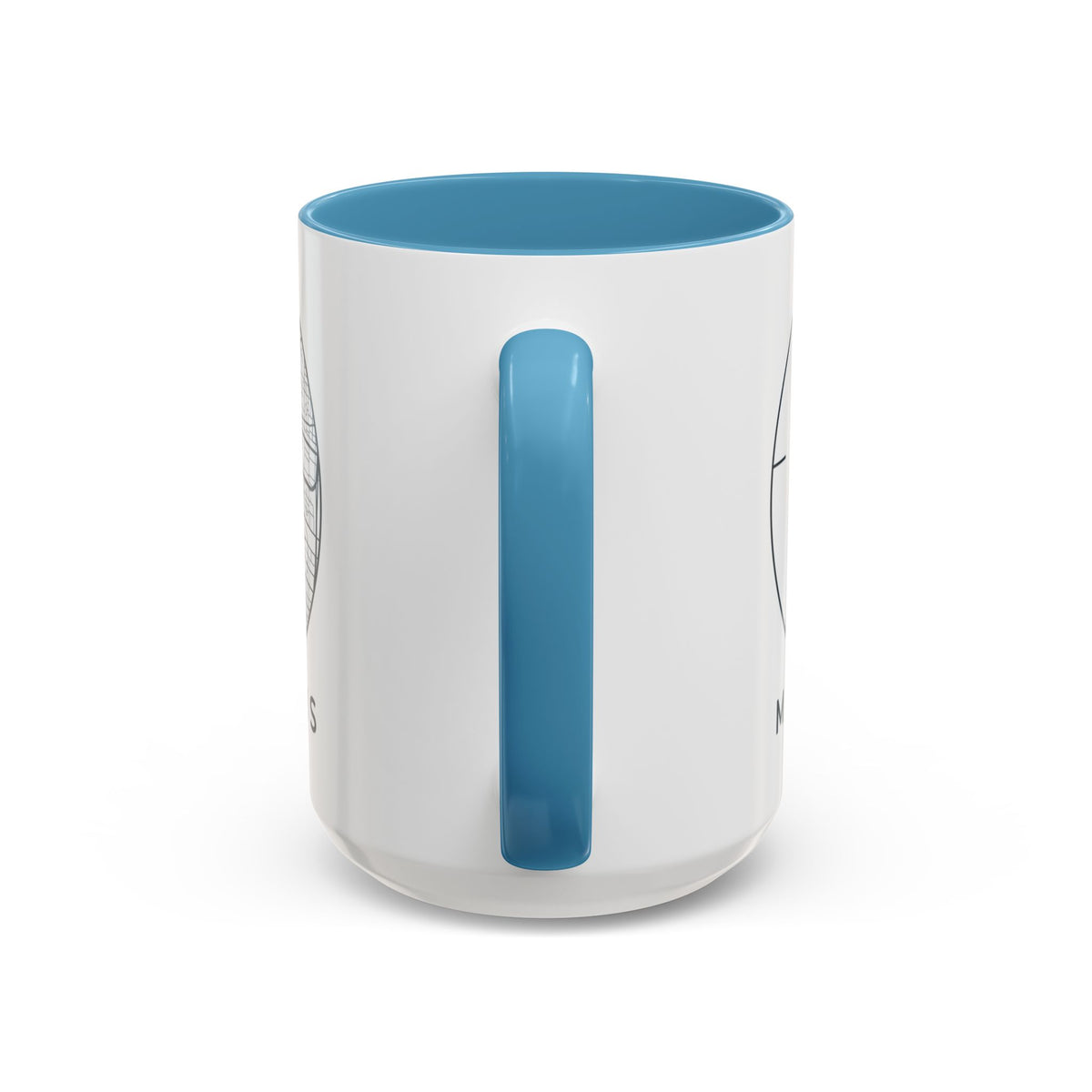 Memphis Street Map Accent Mug