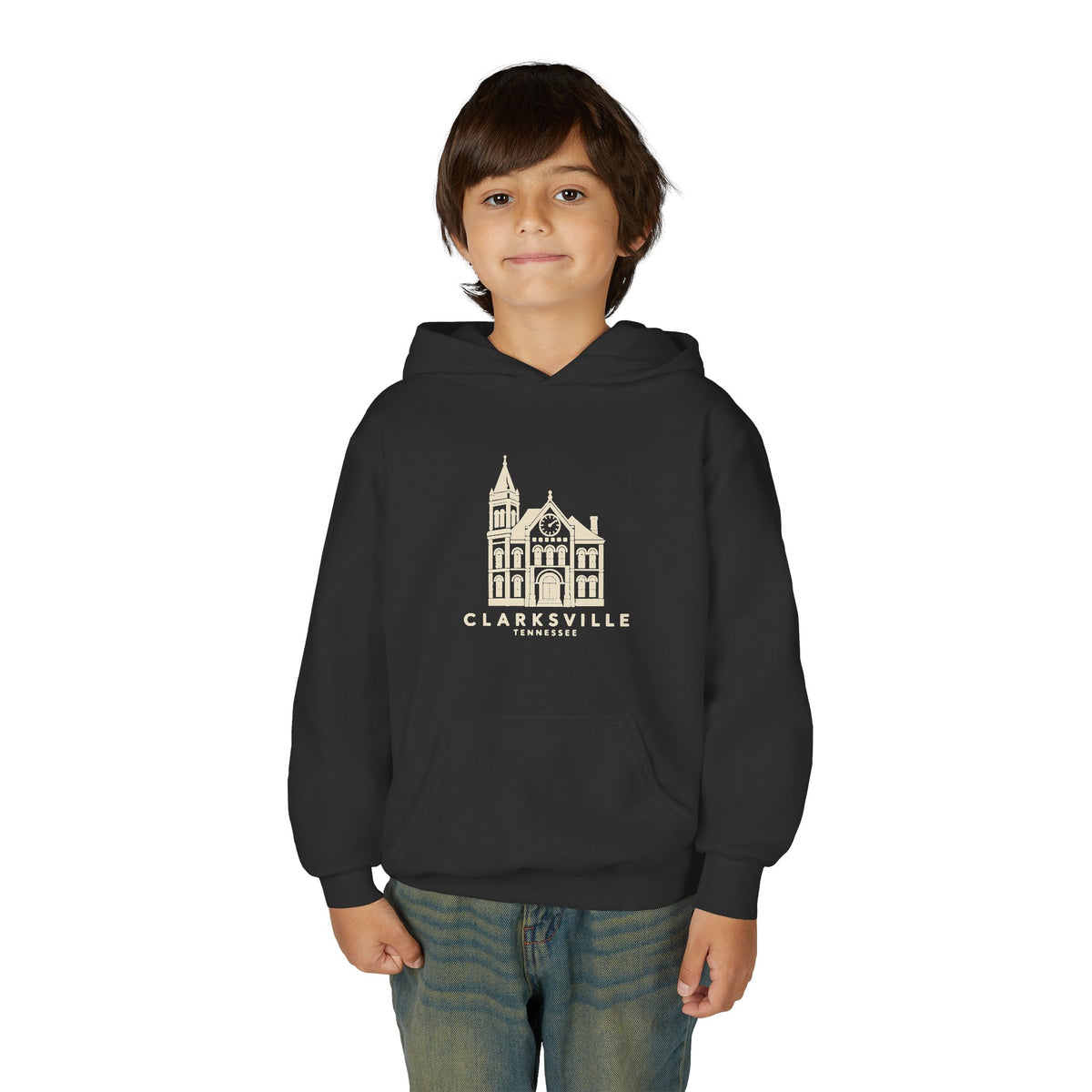 Clarksville Customs House Kids Hoodie
