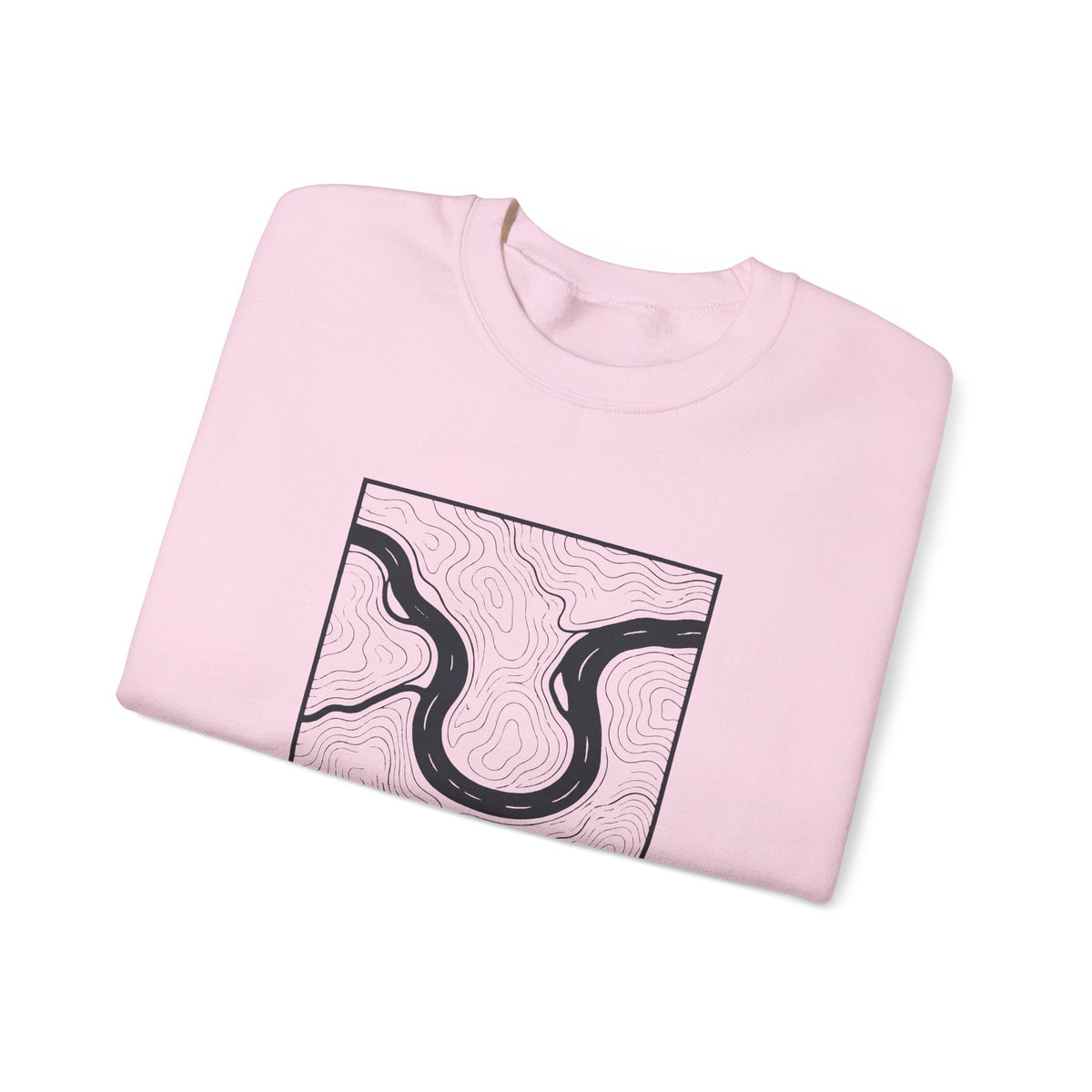 Knoxville Topo Map Crewneck Sweatshirt
