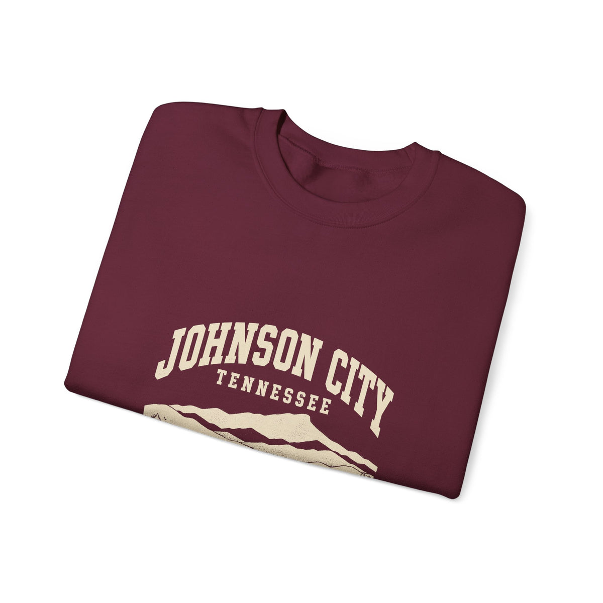Johnson City Vintage Varsity Crewneck Sweatshirt