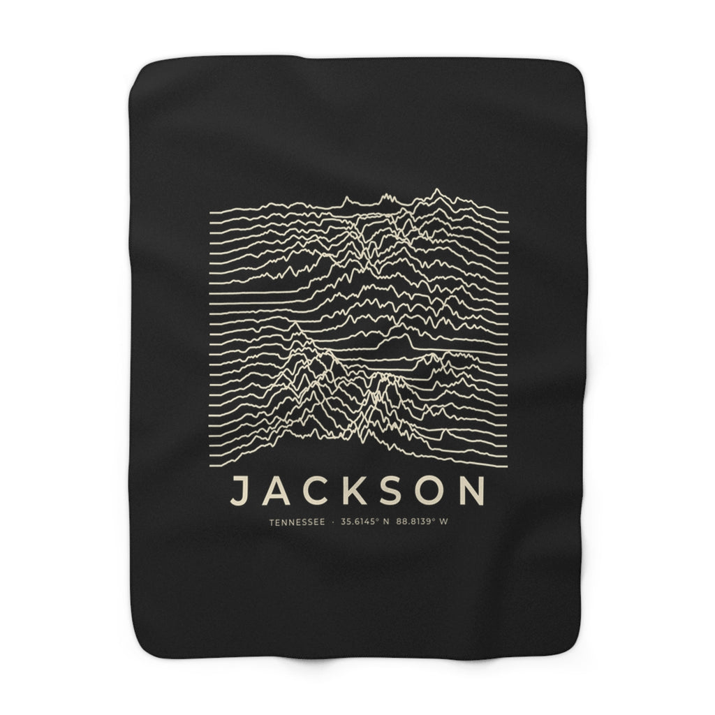 Jackson Ridgeline Sherpa Blanket (Black)